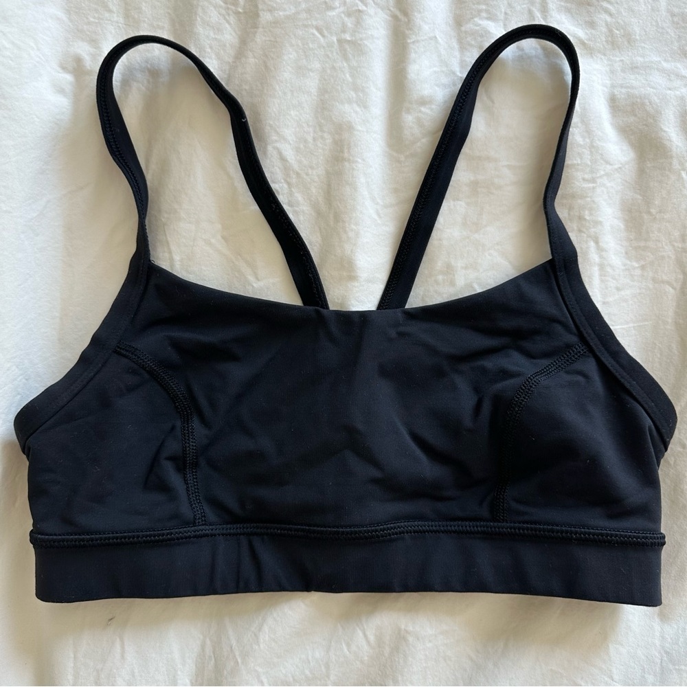 Lululemon Black Racerback Sports Bra